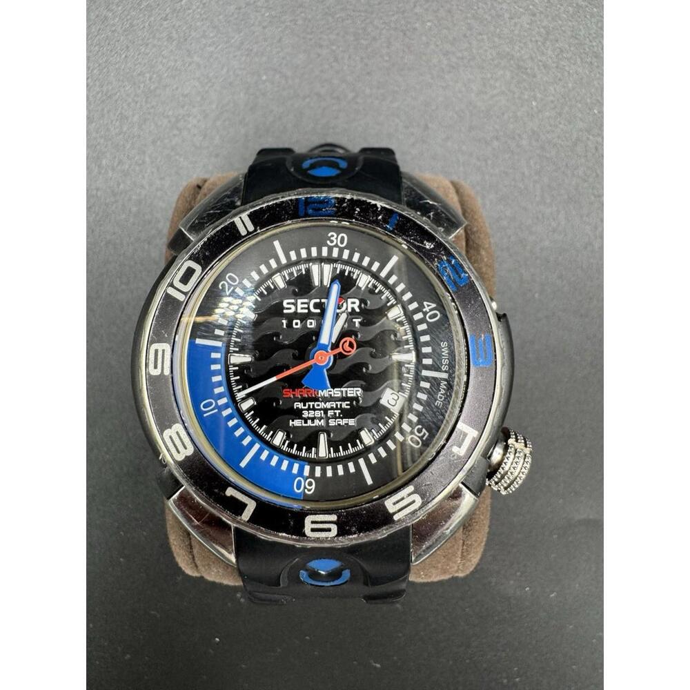 Sector Shark Master 1000 MT No Limits Diver ETA 25J Auto + 3281 FT. Helium Safe